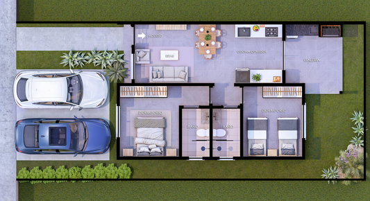 Casa en Condominio Cerrado en Ñemby
