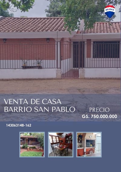 Vendo casa en Barrio San pablo