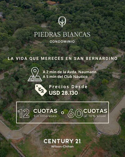 OPORTUNIDAD ÚNICA: Terreno Exclusivo en Condominio de Lujo en San Bernardino, a Pasos del Anfiteatro.
