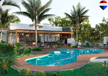 Venta de terreno en Barrio Cerrado en Isla Bogado Luque