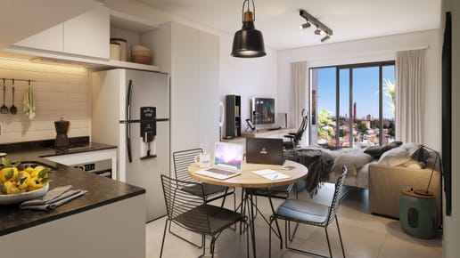 Monoambiente en Venta a minutos de los Shoppings de la Zona, Barrio Las Mercedes