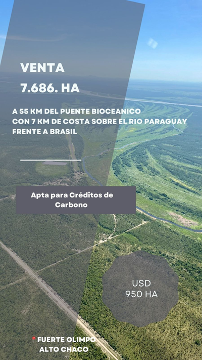 VENDO ESTANCIA EN FUERTE OLIMPO
