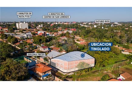 EN VENTA DEPOSITO A ESTRENAR EN SAN LORENZO