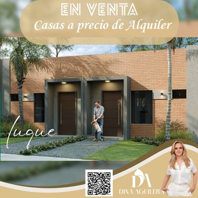 Vendo Casa en Luque - a Precio de Alquiler - Barrio Cerrado