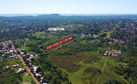 EN VENTA 3.7 HECTAREAS EN ITAUGUA