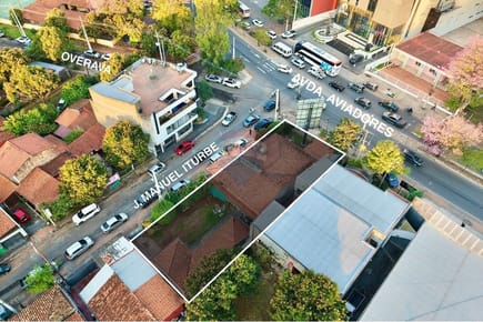 Terreno en esquina sobre Aviadores del Chaco