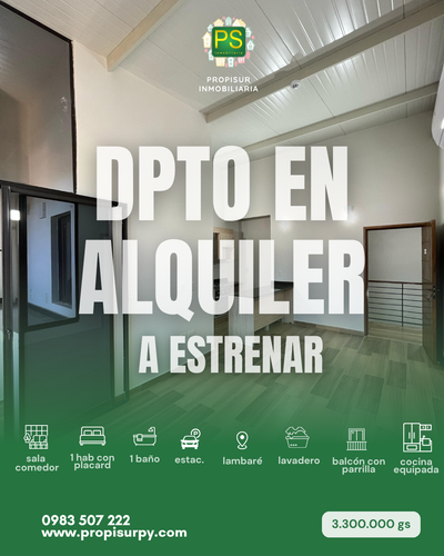 DPTO. EN ALQUILER - LAMBARÉ