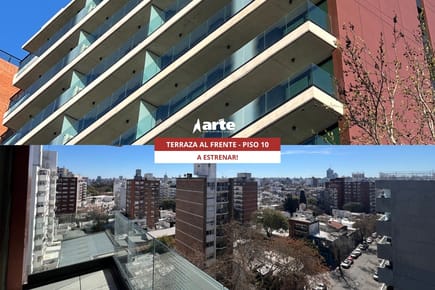Venta de apartamento de 1 dormitorio en piso 10 en punta carretas a estrenar!