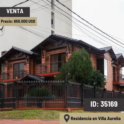 Vendo mansion en vilal aurelia asuncion 