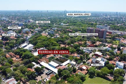 Amplio terreno de 1002m2 ideal para desarrollo en Asunción, Bernardino Caballero