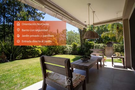 Venta Apartamento Carrasco 3 dormitorios + 3B - como una casa con gran Jardin - Barrio con seguridad - Piscina + Amenities - 2 Garajes