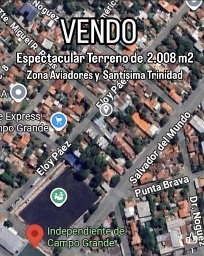 VENDO ESPECTACULAR TERRENO DE 2.008 M2