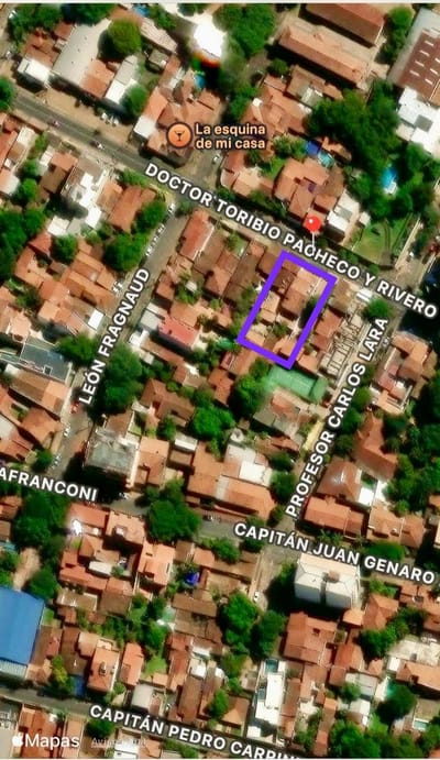 Vendo Terreno con casa a demoler en Barrio Recoleta sobre Pacheco
