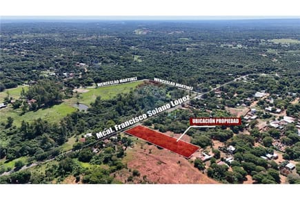 VENDO TERRENO EN AREGUA