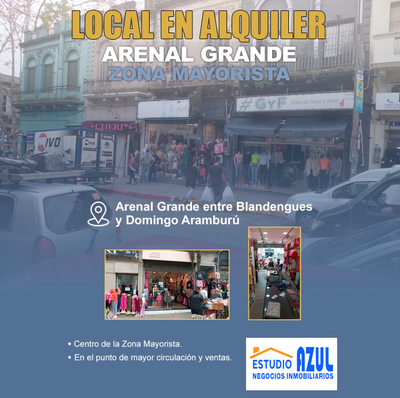 ESTUDIO AZUL – Exclusivo Local Comercial en Calle Arenal Grande