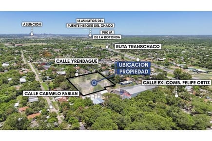 VENDO AMPLIO TERRENO EN REMANSITO VILLA HAYES. 730,000 $