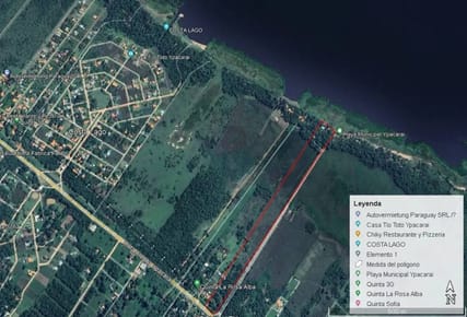 CASA CON PLAYA PRIVADA SOBRE LAGO YPACARAI - BAJADA LANCHA Y PISCINA