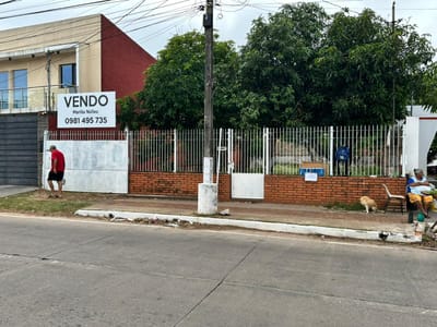 Vendo terreno sobre Avda Bruno Guggiari