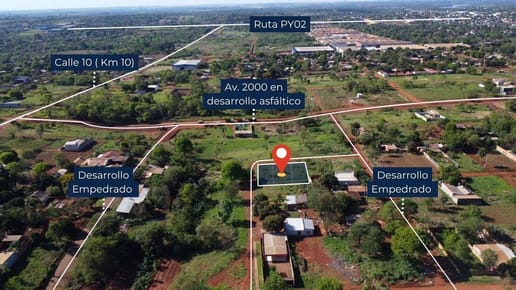 Vendo terreno en ciudad del este