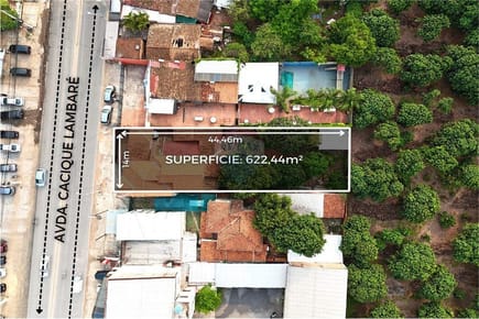 CASA DE DOS PLANTAS SOBRE CACIQUE LAMBARÉ EN VENTA