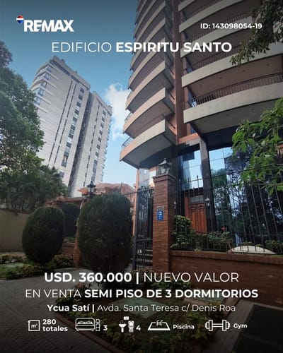 Vendo departamento semipiso en asuncion