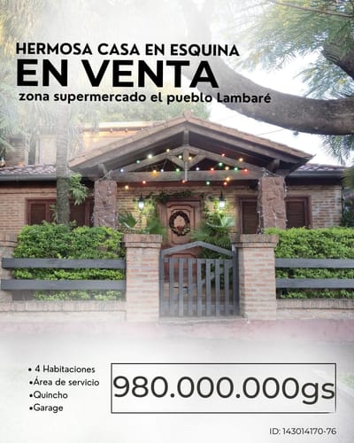 Linda Casa en Venta