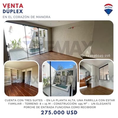 Vendo Amplio Duplex 