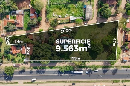 AMPLIO TERRENO SOBRE RUTA 25 - ZONA PUENTE REMANSO EN VENTA