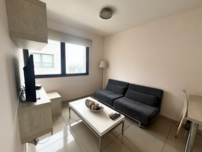 ideal Apartamento de 1 dormitorio con muebles en Tres Cruces