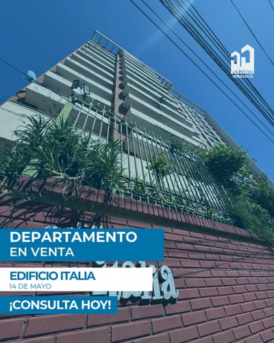 Amplio departamento a refraccionar en Edificio Italia: ¡Tu lienzo para crear el hogar de tus sueños!