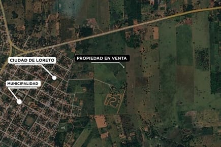 VENDO TERRENO CON LOTEAMIENTO APROBADO DE 320 LOTES
