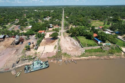 SE VENDE TERRENO A ORILLAS DEL RÍO PRAGUAY
