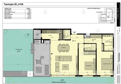 Venta apartamento 2 dormitorios. Playa brava, Punta del Este