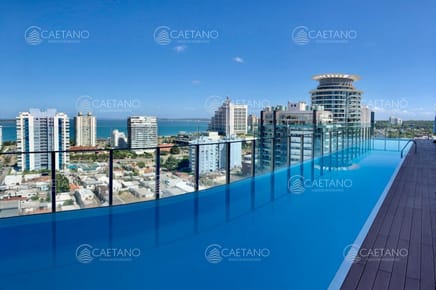 Tres dormitorios con vista al mar