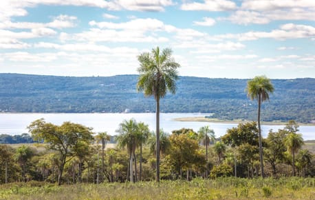 LOTES CON VISTA AL LAGO YPACARAI  ? Ubicados en el barrio cerrado @parquealto a tan solo 5 minutos del centro de Ypacaraí, sobre la ruta Areguá–Ypacaraí (Km 33)