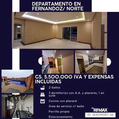 Alquilo departamento en fernando de la mora