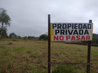 Vendo 4 terrenos Juntos en Esquina. Hernandarias. COD 000