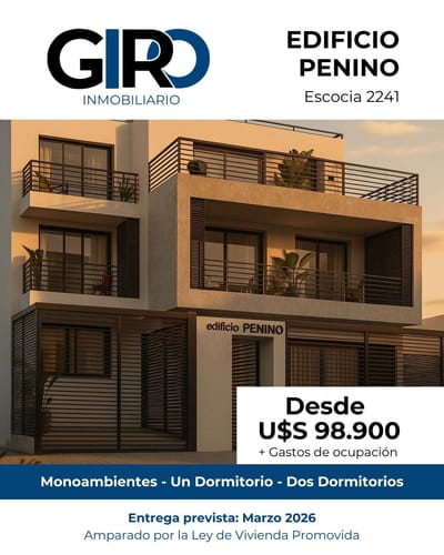 Edificio Penino: Últimas Unidades Disponibles con Entrega en Marzo de 2026