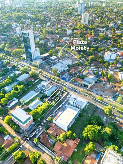 ❗️VENDO TERRENO EN ESQUINA SOBRE AVE. AVIADORES DEL CHACO