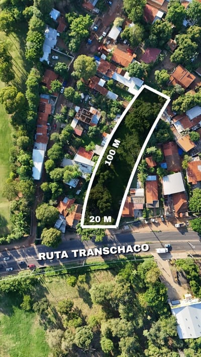 TERRENO EN VENTA SOBRE LA RUTA TRANSCHACO