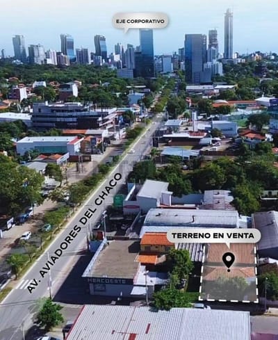 EN VENTA – Terreno De 400 m² En Barrio Trinidad (Zona Aviadores del Chaco)