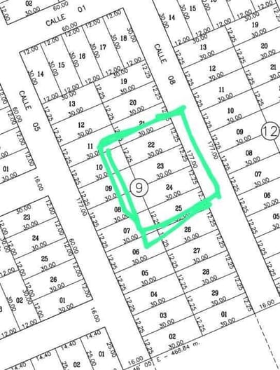 Vendo terreno 360m2 en Aregua - Fraccion Sierras de Aregua