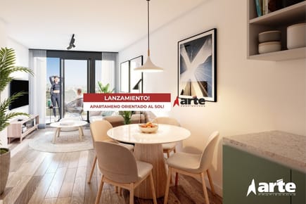 Venta de apartamento de 1 dormitorio con terraza orientado al sol en La Blanqueada