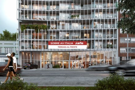 Venta de Apartamento de 1 Dormitorio con Terraza al Frente