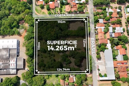 GRAN TERRENO DE 14.625 m2 en MRA