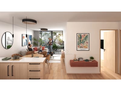 Venta Apartamento 2 Dormitorios Con Terraza Al Frente En Cordón