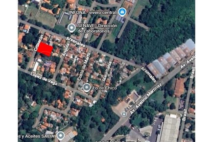 TERRENO DE 420M2 EN SAN LORENZO