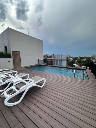 Alquilo departamento amoblado de 1 dormitorio zona Shopping del sol