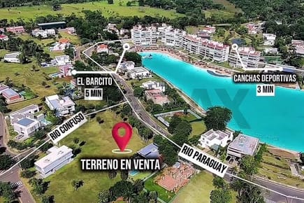 Vendo amplio terreno en el condominio Aqua Village. 180,000 $