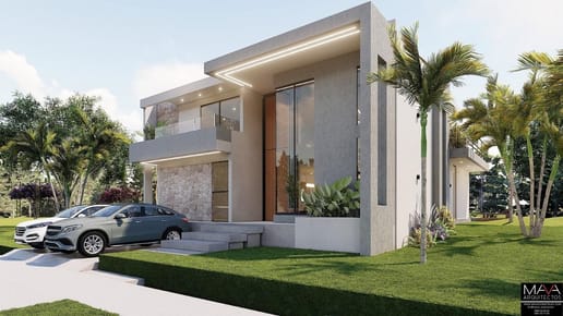 En Venta Residencia con arquitectura moderna de 5 habitaciones. - AquaVillage